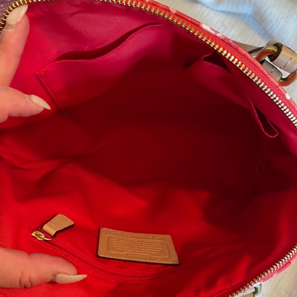 COACH- Peyton floral cora domed satchel - F31341-NWT - Picture 5 of 12